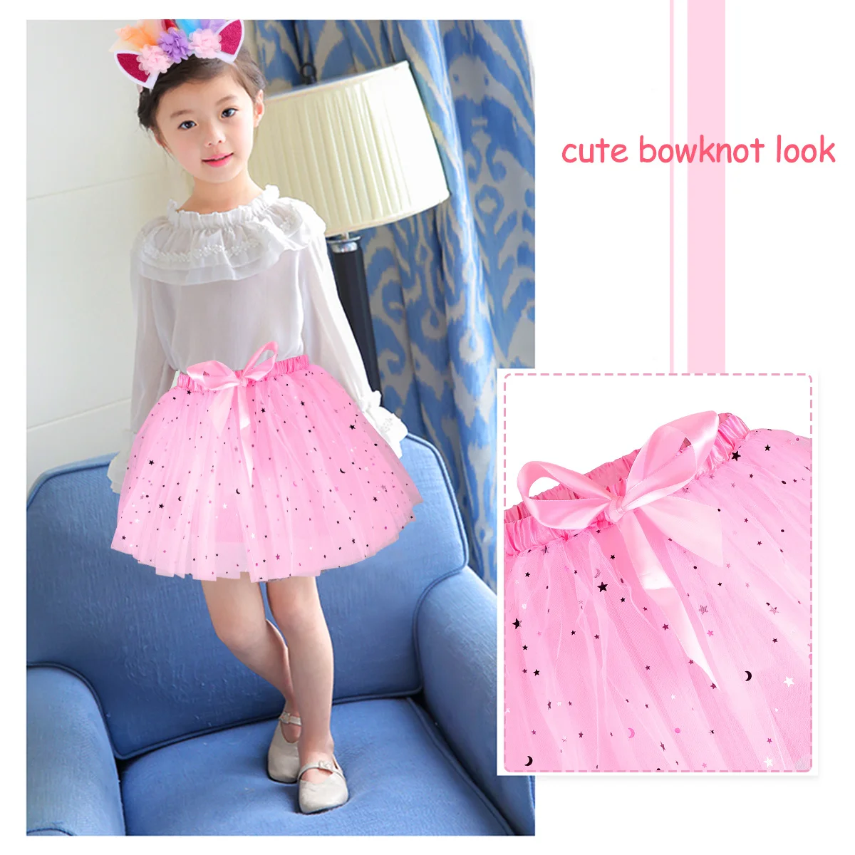 1Set Girl Tutu Skirt Set Colorful Layered Mesh Tulle Skirt Comfortable Elastic Waist Halloween Carnival Party Costume
1Set Girl Tutu Skirt Set Colorful Layered Mesh Tulle Skirt Comfortable Elastic Waist Halloween Carnival Party Costume