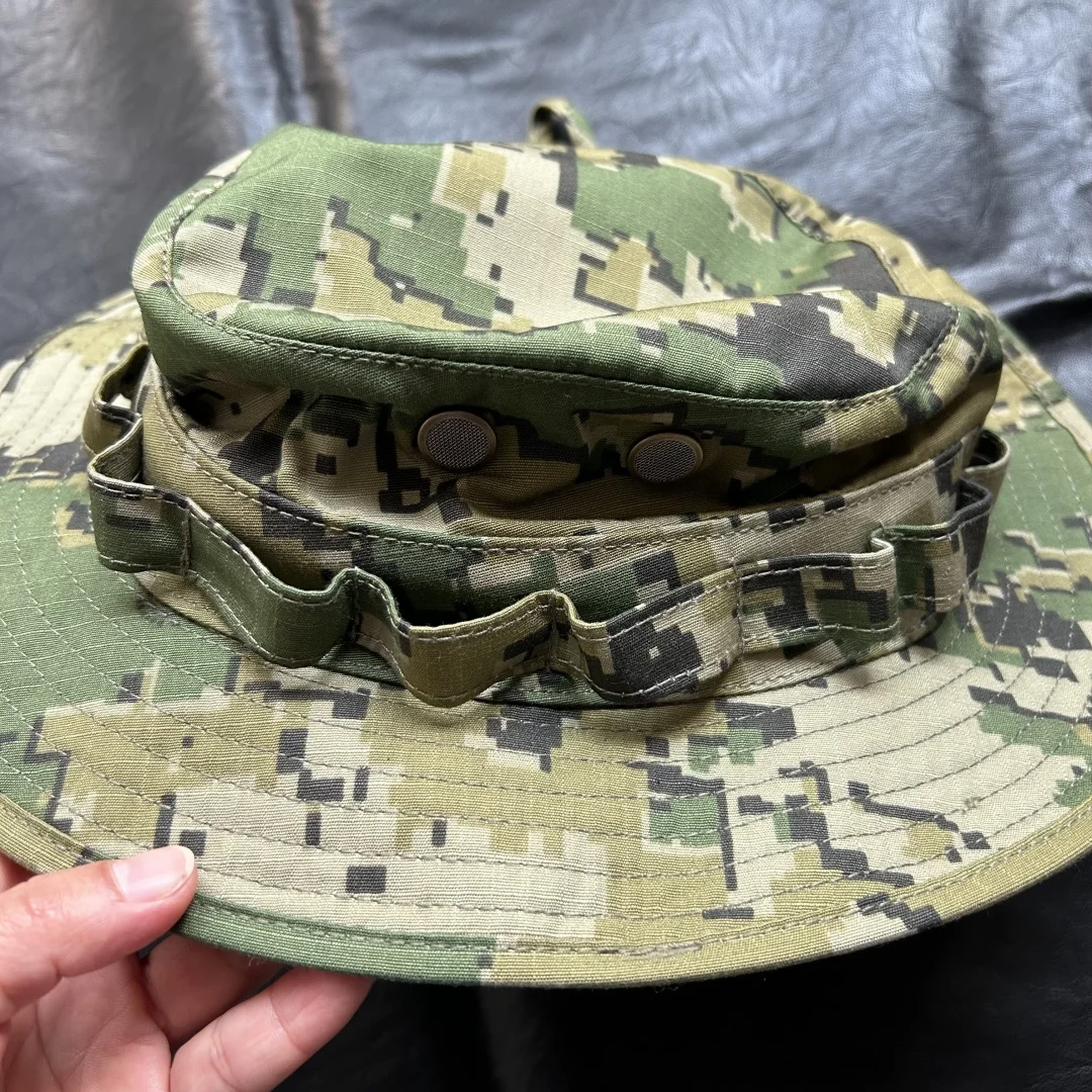 Нейлоновая хлопковая мексиканская камуфляжная шляпа Beni US4CES с круглыми полями, солнцезащитный козырек, дышащая большая окружность головы
Нейлоновая хлопковая мексиканская камуфляжная шляпа Beni US4CES с круглыми полями, солнцезащитный козырек, дышащая большая окружность головы