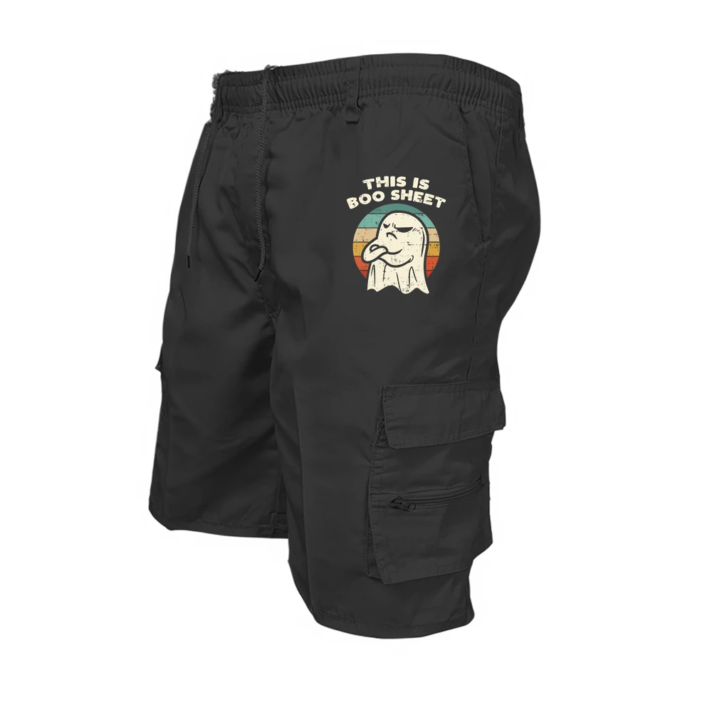 Ghost Print Cargo Shorts Casual Everyday Commute Drawstring Shorts Spring Summer Sports Training Large Pocket Cargo Shorts
Ghost Print Cargo Shorts Casual Everyday Commute Drawstring Shorts Spring Summer Sports Training Large Pocket Cargo Shorts