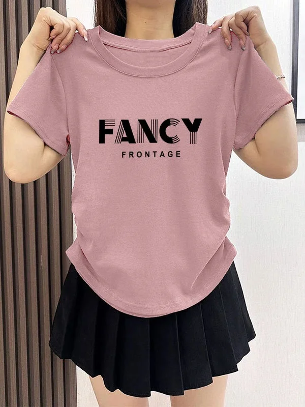 Новая женская футболка 2026 года с коротким рукавом, круглым вырезом, приталенная, с плиссировкой, асимметричная, из смесового хлопка, удобный летний топ
Новая женская футболка 2026 года с коротким рукавом, круглым вырезом, приталенная, с плиссировкой, асимметричная, из смесового хлопка, удобный летний топ