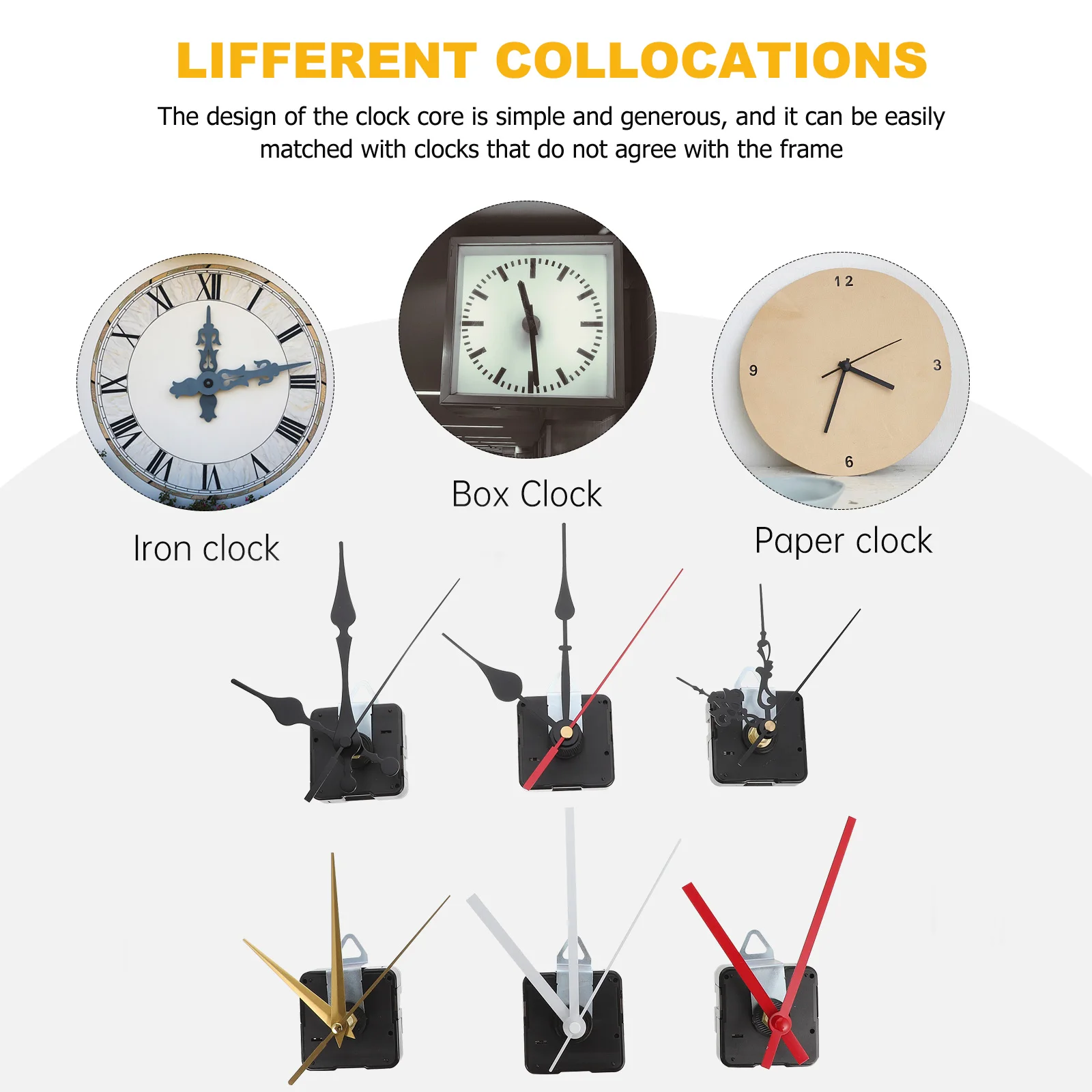 Clock Movement Repair Kit Silent Quartz Movements Diy Mechanism Decorate Replacement Parts Black Travel
Clock Movement Repair Kit Silent Quartz Movements Diy Mechanism Decorate Replacement Parts Black Travel