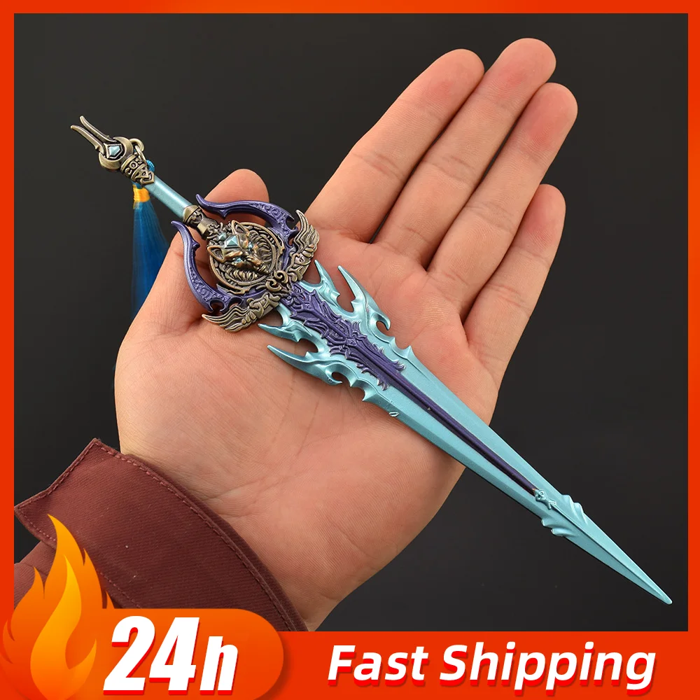 23 см/9,06 дюйма, китайская модель холодного оружия Frostwolf, игровая периферия, нож для зубов, коллекционный стол, косплей, хобби, игрушки для мальчиков, подарки
23 см/9,06 дюйма, китайская модель холодного оружия Frostwolf, игровая периферия, нож для зубов, коллекционный стол, косплей, хобби, игрушки для мальчиков, подарки