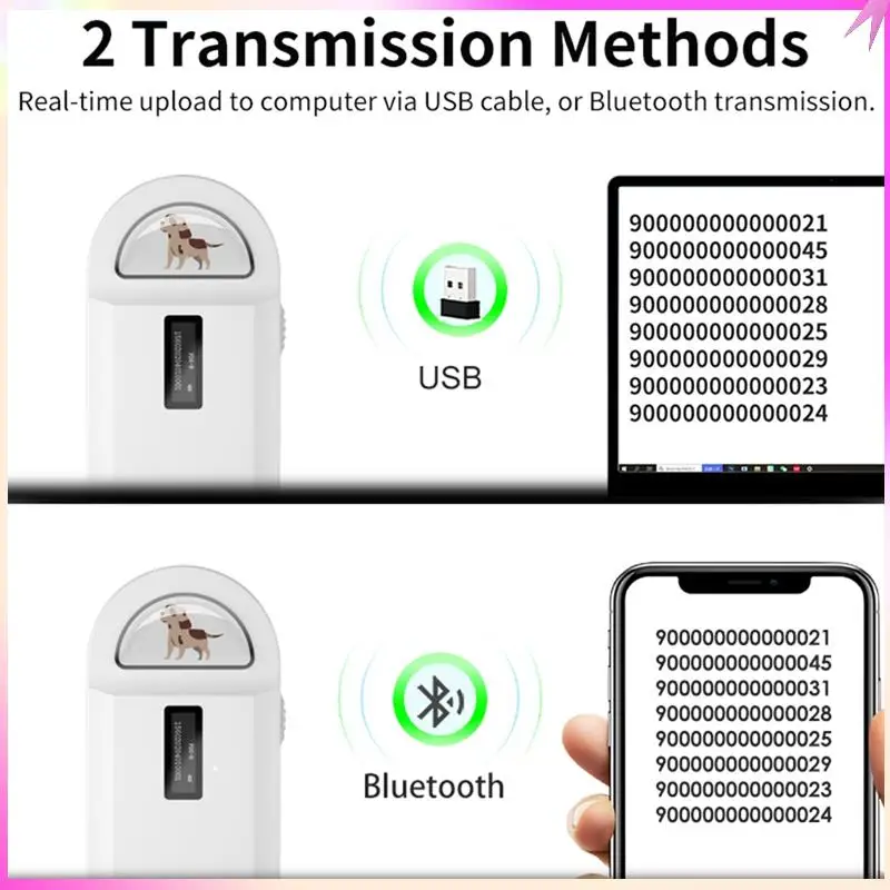 B68C 134.2Khz RFID Reader Pet Microchip Scanner Portable Animal Chip Reader For Animal ID Number Identification
B68C 134.2Khz RFID Reader Pet Microchip Scanner Portable Animal Chip Reader For Animal ID Number Identification