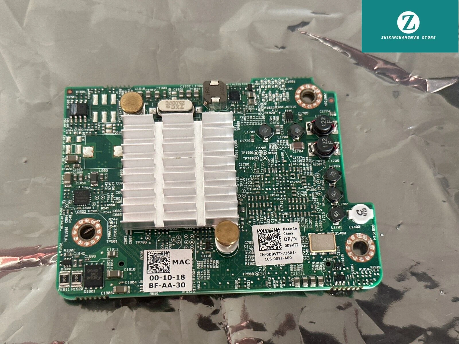 FOR Dell Broadcom PowerEdge NetXtreme II 57711 Dual Port LOM Riser Card D9VTT 0D9VTT
FOR Dell Broadcom PowerEdge NetXtreme II 57711 Dual Port LOM Riser Card D9VTT 0D9VTT
