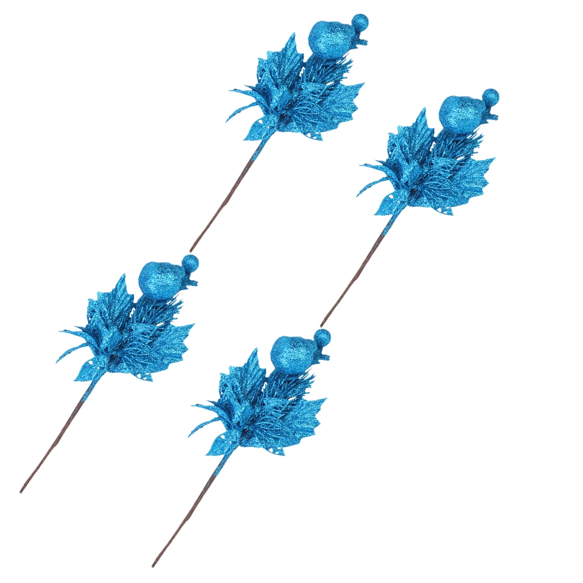 4pcs Simulated Christmas Tree Branch Artificial Stems for Decor Glitter Blue Winter Home Holiday Ornament Plant Arrangement
4pcs Simulated Christmas Tree Branch Artificial Stems for Decor Glitter Blue Winter Home Holiday Ornament Plant Arrangement