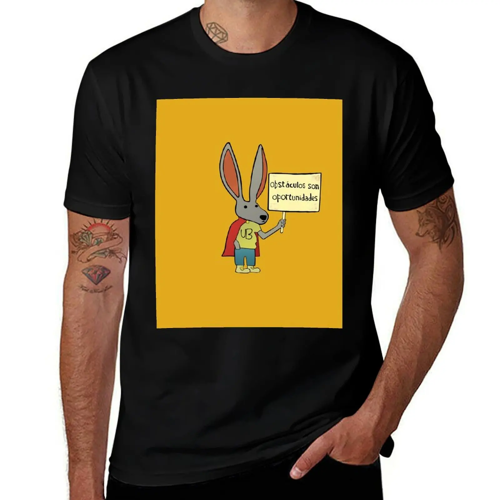 Ultra Bunny with a Sign - Rick Flag shirt T-Shirt boys animal print boys whites fitted t shirts for men
Ultra Bunny with a Sign - Rick Flag shirt T-Shirt boys animal print boys whites fitted t shirts for men