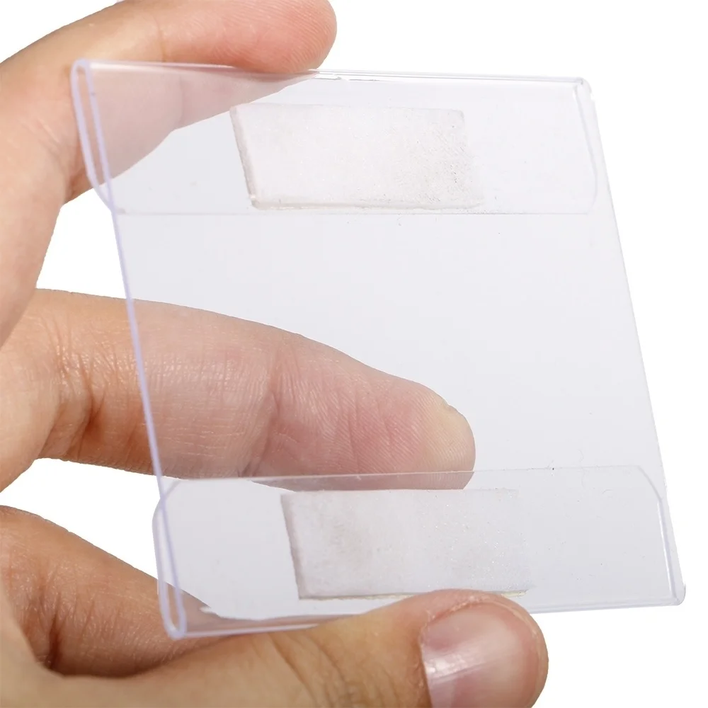 A4 A5 A6 Pvc Plastic L Film Sleeve Shelf Label Holder Stand For Display Picture Photo Price Tag Name Card Poster
A4 A5 A6 Pvc Plastic L Film Sleeve Shelf Label Holder Stand For Display Picture Photo Price Tag Name Card Poster