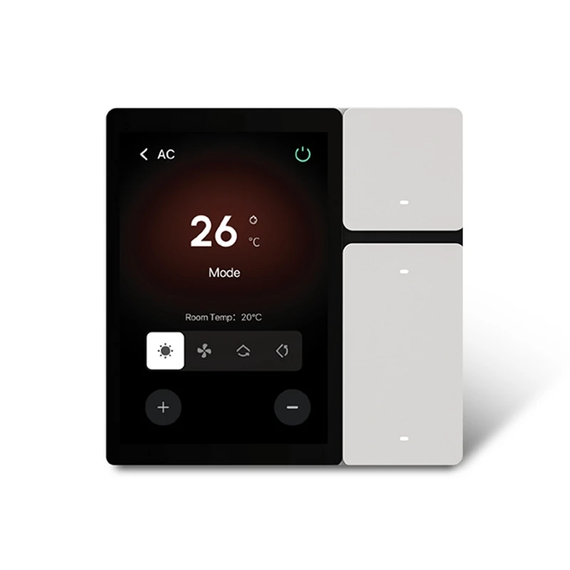 Wi-Fi Tuya Smart Touch Screen Tuya Smart Central Control Экран с пультом дистанционного управления Белый
Wi-Fi Tuya Smart Touch Screen Tuya Smart Central Control Экран с пультом дистанционного управления Белый