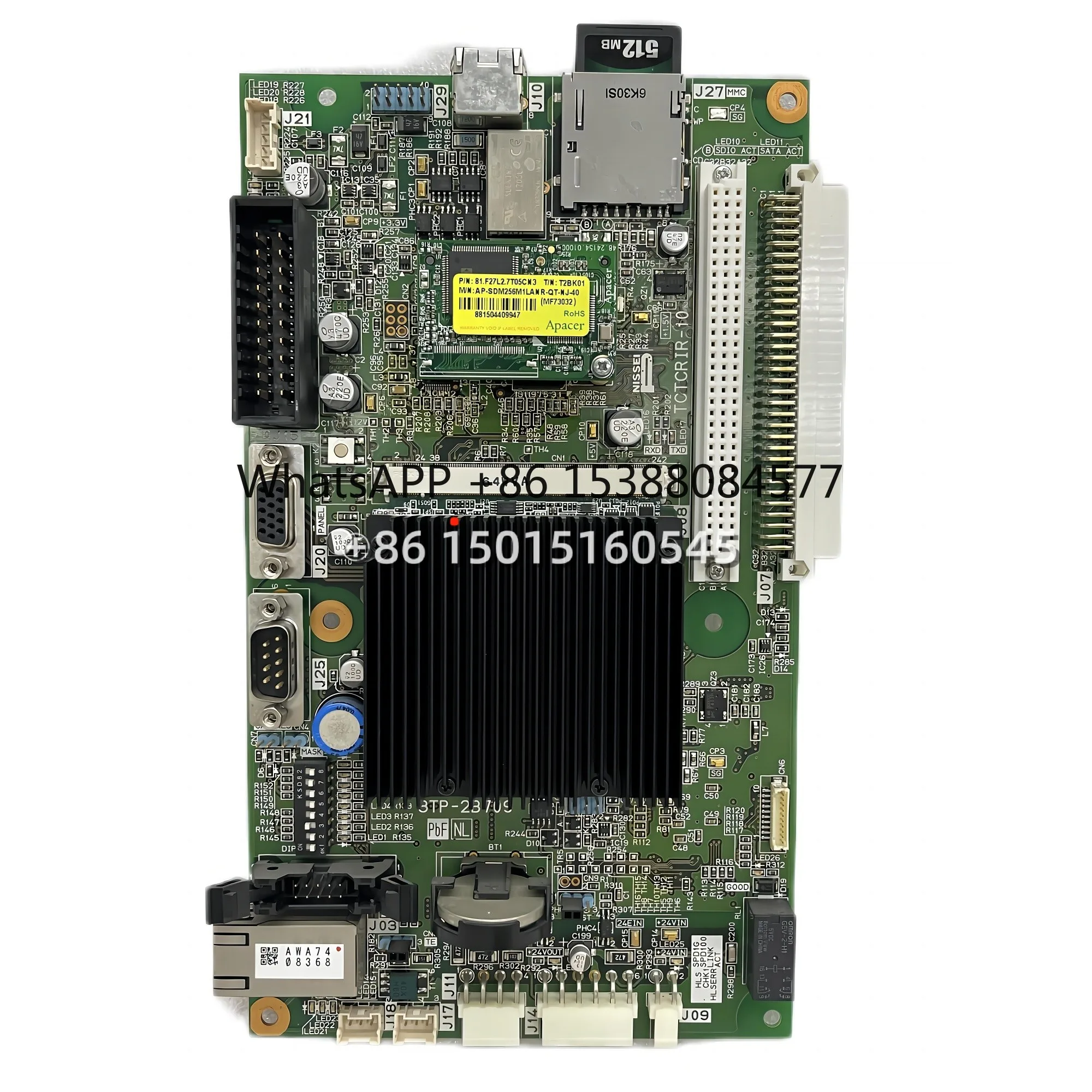 CPU Board TCTCRIR-10/00/01 8TP-2B709 for Nissei NEX3 Series Molding Machine
CPU Board TCTCRIR-10/00/01 8TP-2B709 for Nissei NEX3 Series Molding Machine