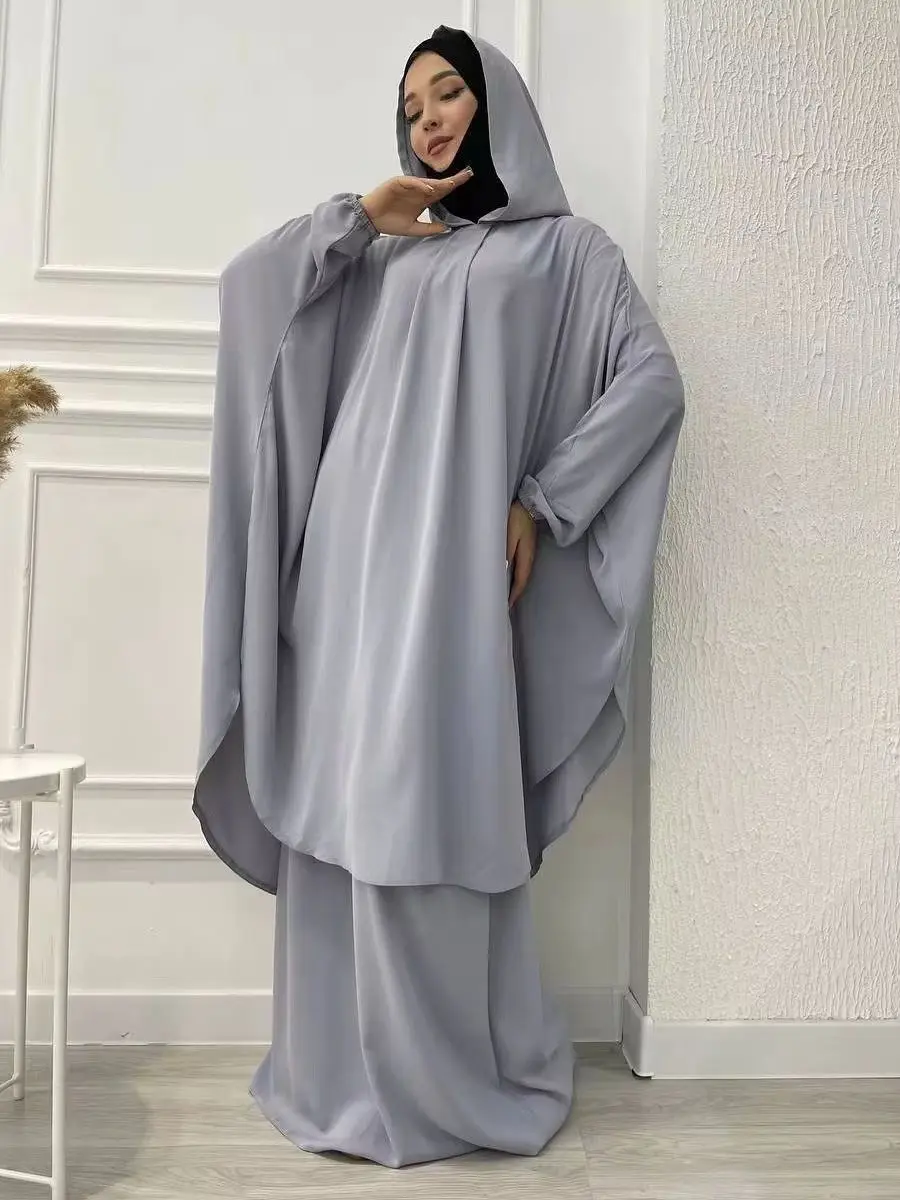Two Pieces Ramadan Eid Djellaba Suits Abaya Dubai Muslim Sets Dress Abaya Turkey Muslim Islam Abayas WY2208
Two Pieces Ramadan Eid Djellaba Suits Abaya Dubai Muslim Sets Dress Abaya Turkey Muslim Islam Abayas WY2208