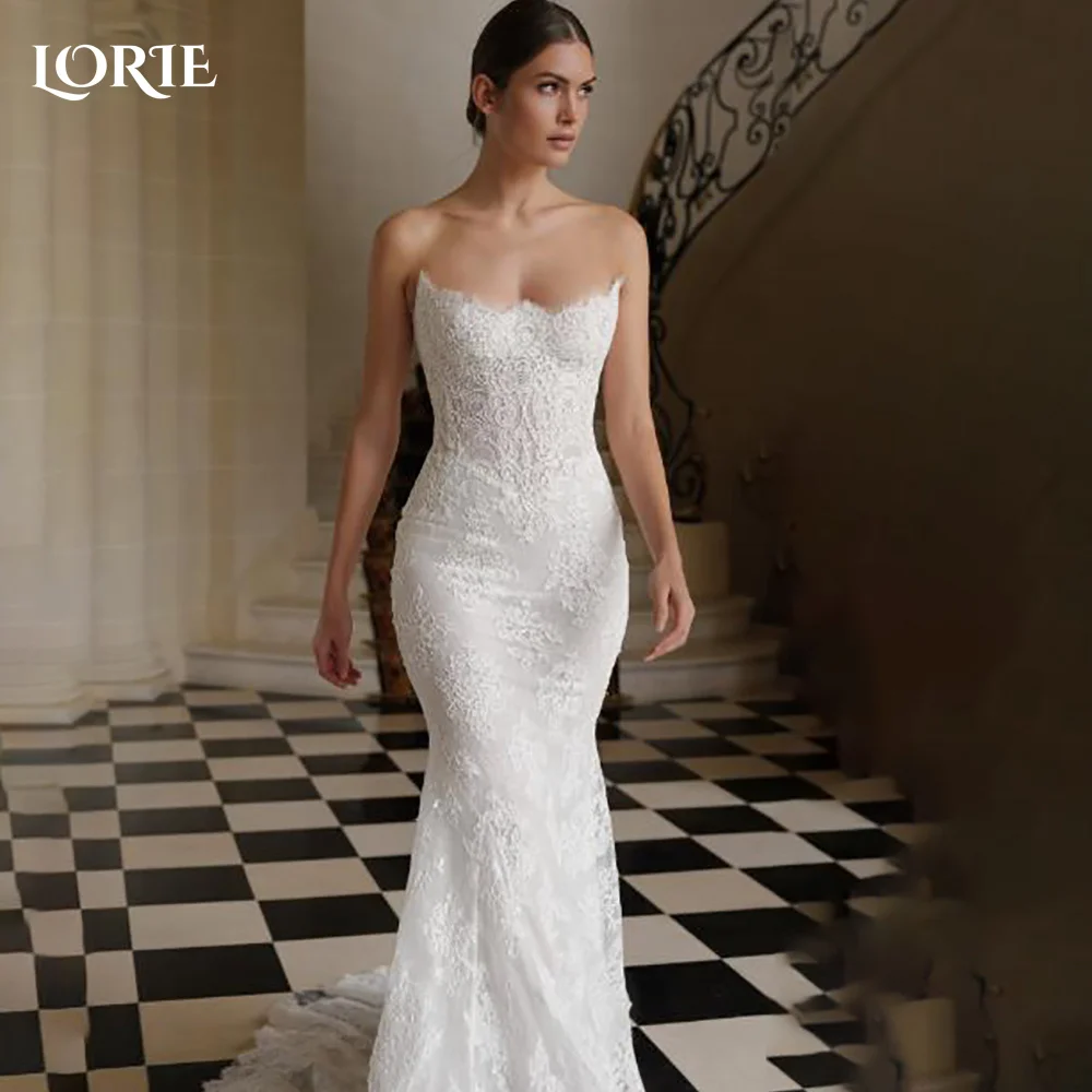 LORIE Lace Arabia Wedding Dress Long Sleeve Floor Length Mermaid Prom Dresses Pleats Illsion Arabia Party Gown Customized Bridal
LORIE Lace Arabia Wedding Dress Long Sleeve Floor Length Mermaid Prom Dresses Pleats Illsion Arabia Party Gown Customized Bridal