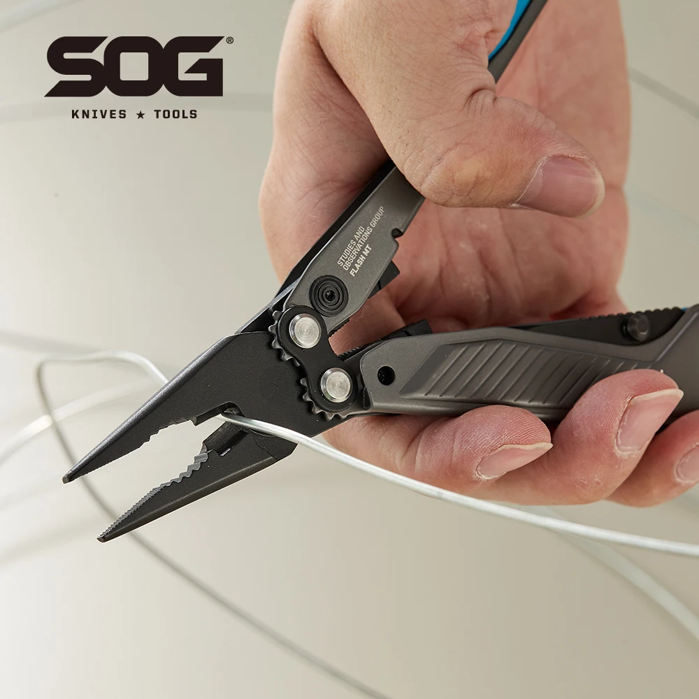 SOG 7 in 1 Multitool for Bicycle, Portable EDC Bike Repair Tools, Multifunctional Pliers Screwdriver Cutter for Outdoor Cycling
SOG 7 in 1 Multitool for Bicycle, Portable EDC Bike Repair Tools, Multifunctional Pliers Screwdriver Cutter for Outdoor Cycling