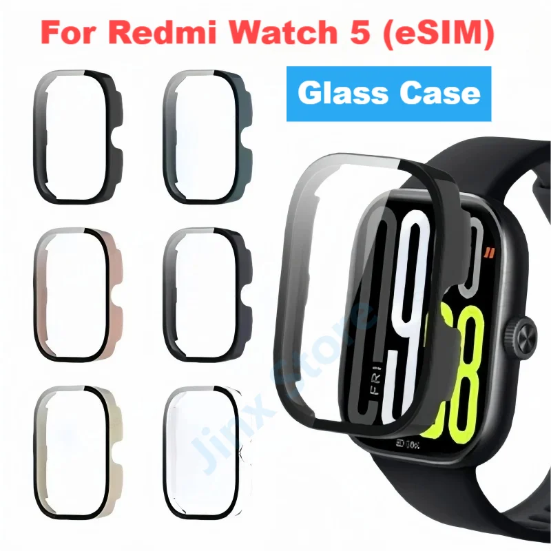 Чехол из закаленного стекла для Redmi Watch 5 4 eSIM, ремешок для умных часов, защитная пленка для экрана, чехол для Xiaomi, аксессуары Watch5
Чехол из закаленного стекла для Redmi Watch 5 4 eSIM, ремешок для умных часов, защитная пленка для экрана, чехол для Xiaomi, аксессуары Watch5