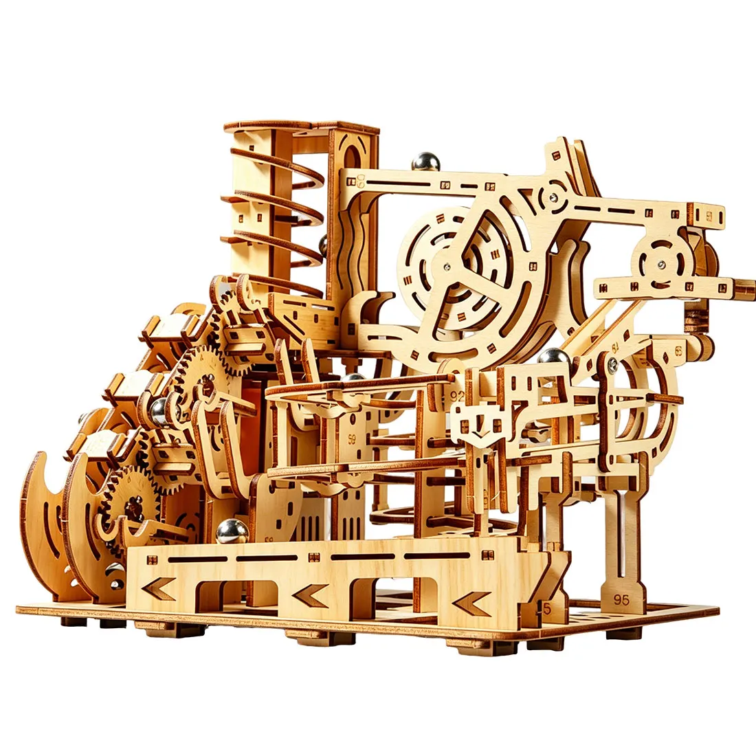 3D Wooden Puzzle Mechanical Marble Run Model DIY Assembly STEM Building Kit Gear Track Toy Adult Desk Decor Birthday Gifts
3D Wooden Puzzle Mechanical Marble Run Model DIY Assembly STEM Building Kit Gear Track Toy Adult Desk Decor Birthday Gifts