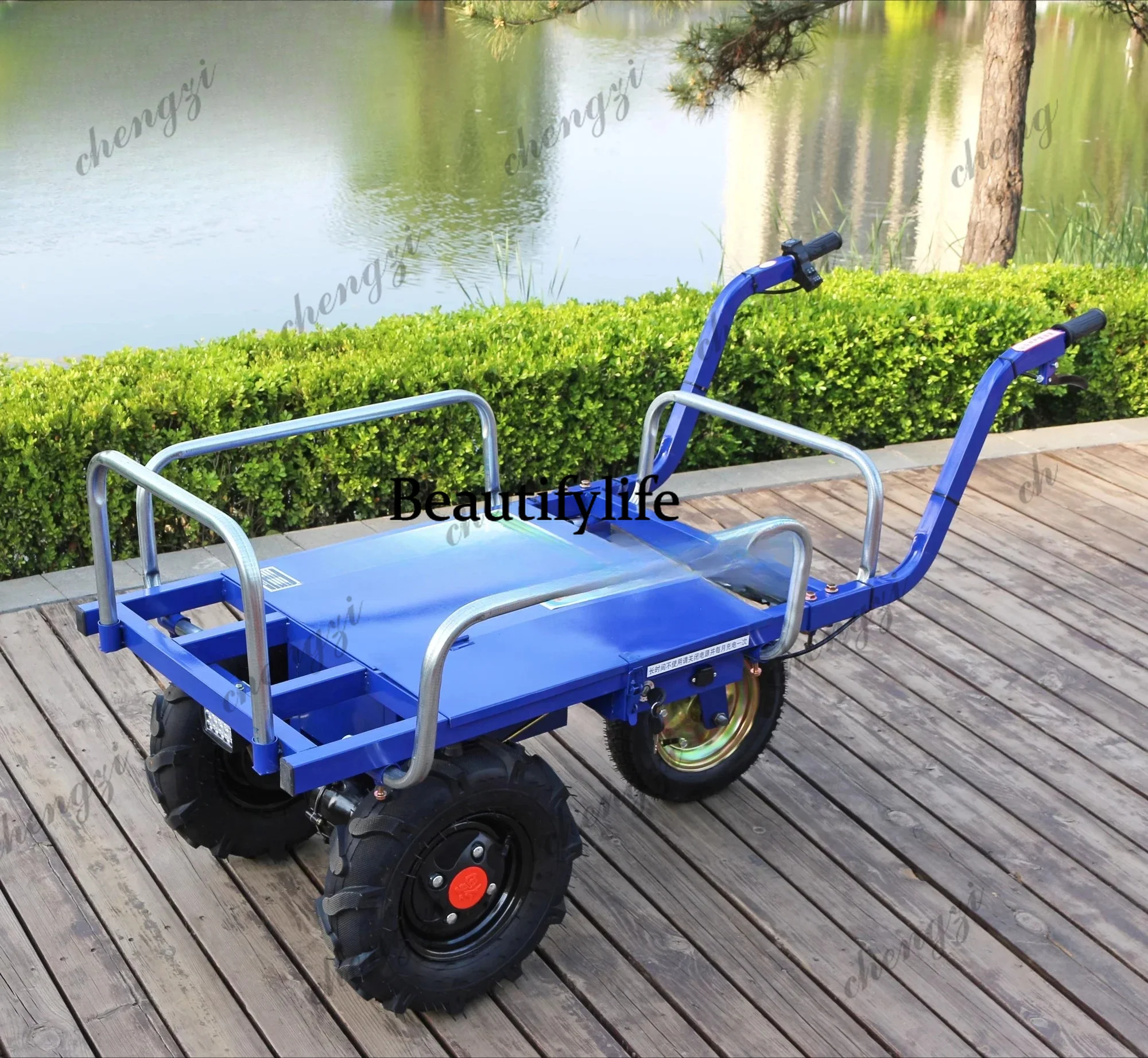 SS81 electric chicken bus agricultural three-wheel trolley household double four-wheel transport trolley
SS81 electric chicken bus agricultural three-wheel trolley household double four-wheel transport trolley