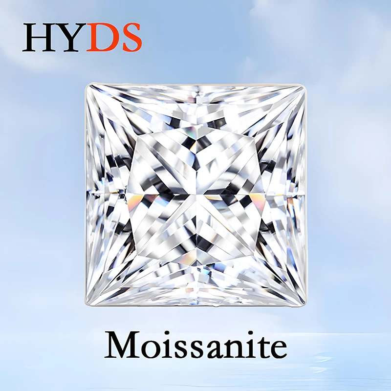 Moissanite Stone D Color VVS1 Princess Cut Charms Beads for Fashion Jewelry Making Rings Bracelet Materials with GRA Certificate
Moissanite Stone D Color VVS1 Princess Cut Charms Beads for Fashion Jewelry Making Rings Bracelet Materials with GRA Certificate