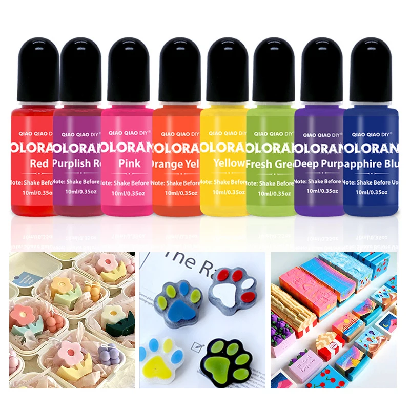 Epoxy Resin Candle Clothes Dye Aromatherapy Liquid Colorant Pigment DIY Candle Mold Soap Coloring Handmade Crafts Pigment
Epoxy Resin Candle Clothes Dye Aromatherapy Liquid Colorant Pigment DIY Candle Mold Soap Coloring Handmade Crafts Pigment