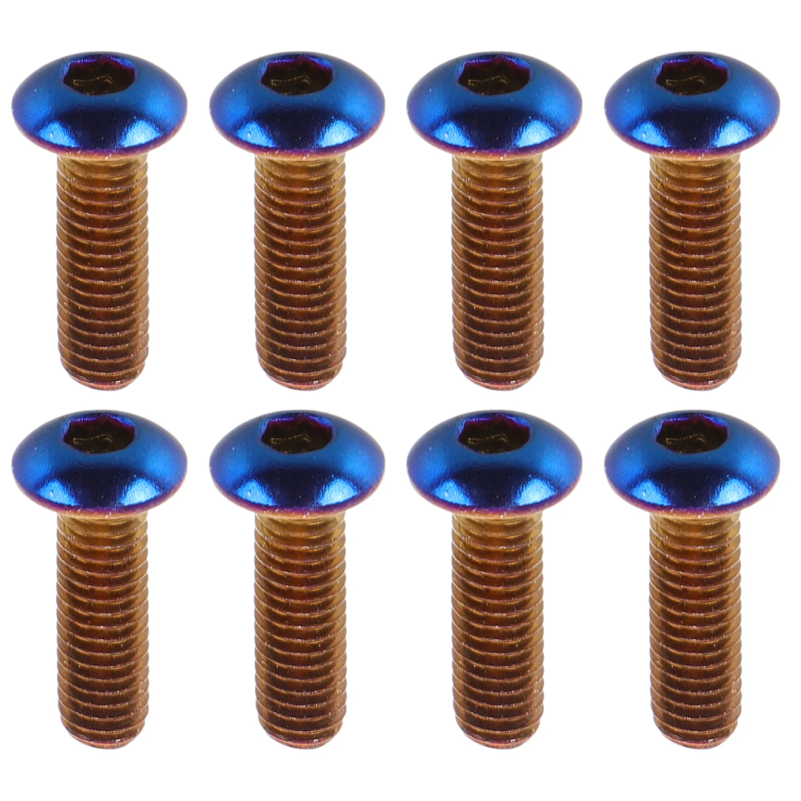 8Pcs M5x0.8 Steering Wheel Screws Colorful Baked Blue Round Racing Fixing Screws Car Steering Wheel Modified Parts
8Pcs M5x0.8 Steering Wheel Screws Colorful Baked Blue Round Racing Fixing Screws Car Steering Wheel Modified Parts