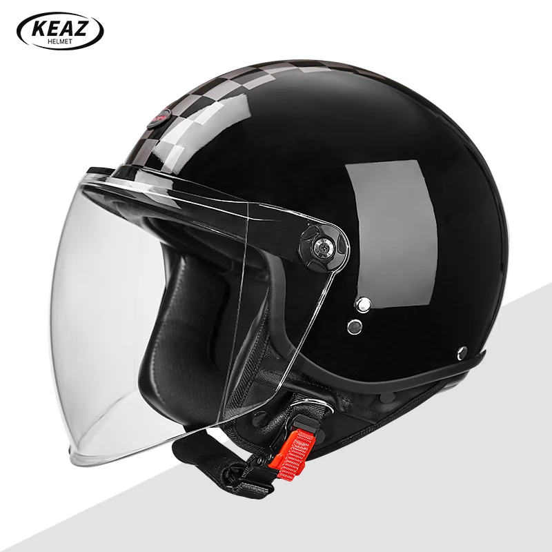 Превосходный ударопрочный корпус из АБС-пластика 3/4 с открытым лицом и прозрачной длинной линзой обеспечивает полную защиту для круизеров на весь сезон
Превосходный ударопрочный корпус из АБС-пластика 3/4 с открытым лицом и прозрачной длинной линзой обеспечивает полную защиту для круизеров на весь сезон