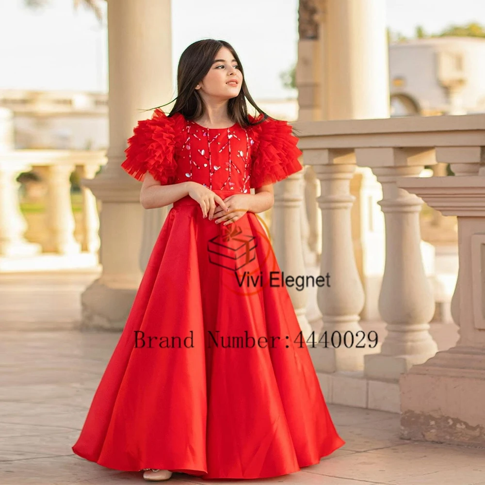Exquisite Scoop Short Sleeve Flower Girls Dresses for Kids 2024 Summer New Sequiend Floor Length Wedding Party Dresses New
Exquisite Scoop Short Sleeve Flower Girls Dresses for Kids 2024 Summer New Sequiend Floor Length Wedding Party Dresses New