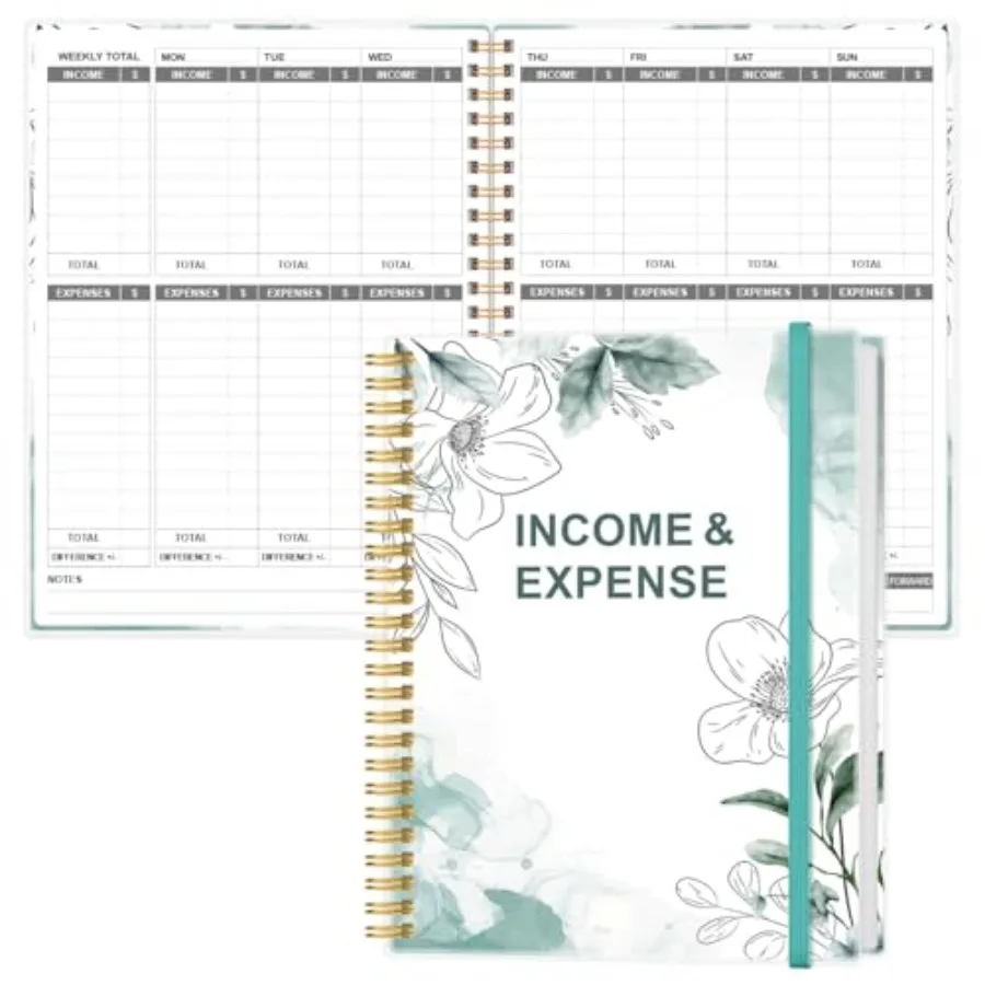 Income and Expense Log Book - A4 Income and Expense Tracker for Small Business, Accounting Bookkeeping Tracking for Woman and M
Income and Expense Log Book - A4 Income and Expense Tracker for Small Business, Accounting Bookkeeping Tracking for Woman and M