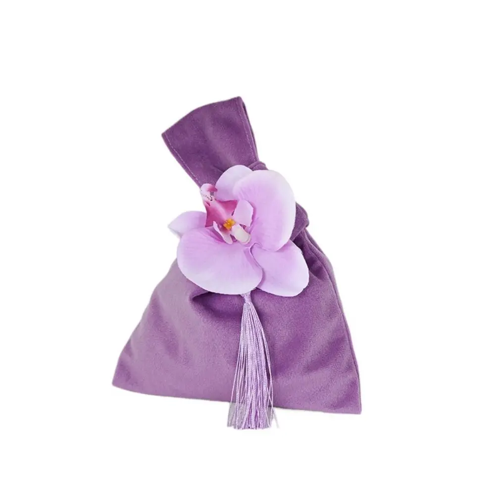 Sweet Tassel Velvet Knot Handbag Tope Handle Vest Shape Flower Wrist Bag Small Tote Bag Korean Style Festive Sugar Bag Shopping
Sweet Tassel Velvet Knot Handbag Tope Handle Vest Shape Flower Wrist Bag Small Tote Bag Korean Style Festive Sugar Bag Shopping