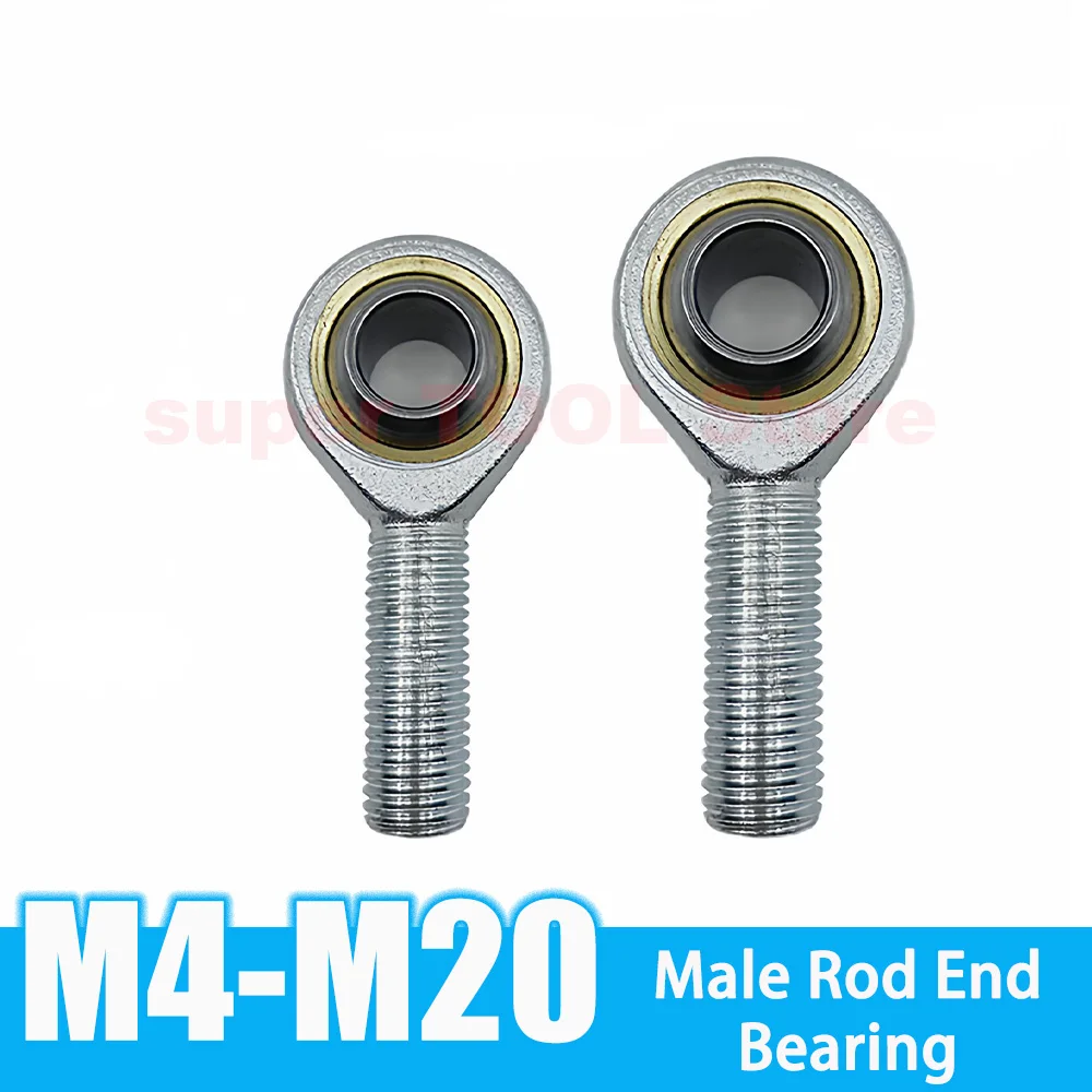 1Pcs M4-M20 MaleThread Rod End Bearing Spherical Plain Joint Bearing Right Left Hand Thread Fish Eye Bearing Hardware Parts
1Pcs M4-M20 MaleThread Rod End Bearing Spherical Plain Joint Bearing Right Left Hand Thread Fish Eye Bearing Hardware Parts