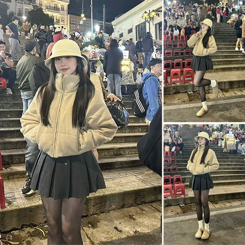 Теплый хлопок Jaet Long Sve воротник-стойка рабочий склад осень Новое поступление женская модная молния для поездок на работу
Теплый хлопок Jaet Long Sve воротник-стойка рабочий склад осень Новое поступление женская модная молния для поездок на работу