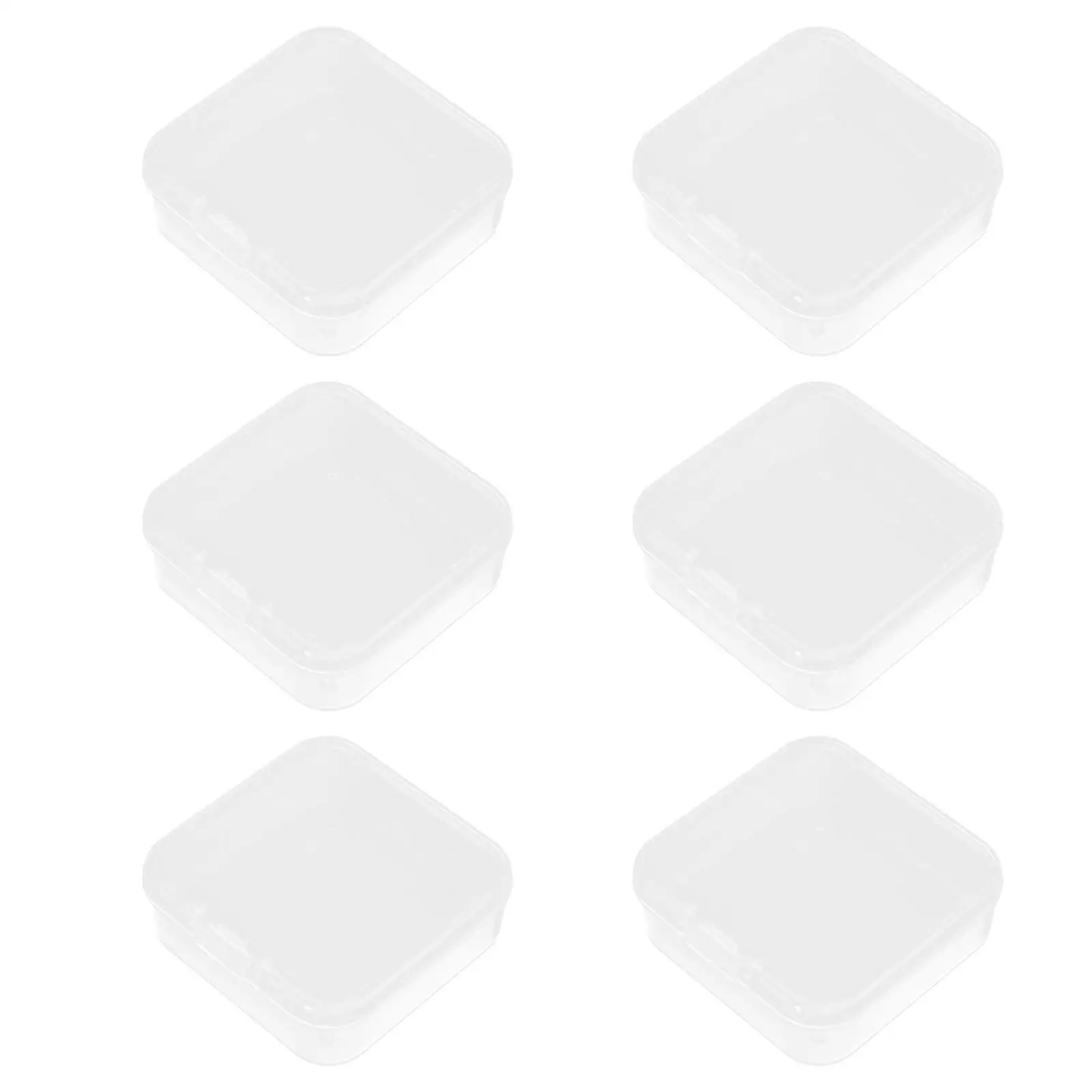 6 Pcs Transparent Clamshell Box Empty Storage Case for Nail Sequins Fake Nails PP Plastic Travel Earrings ganizer Jewelry Beads
6 Pcs Transparent Clamshell Box Empty Storage Case for Nail Sequins Fake Nails PP Plastic Travel Earrings ganizer Jewelry Beads