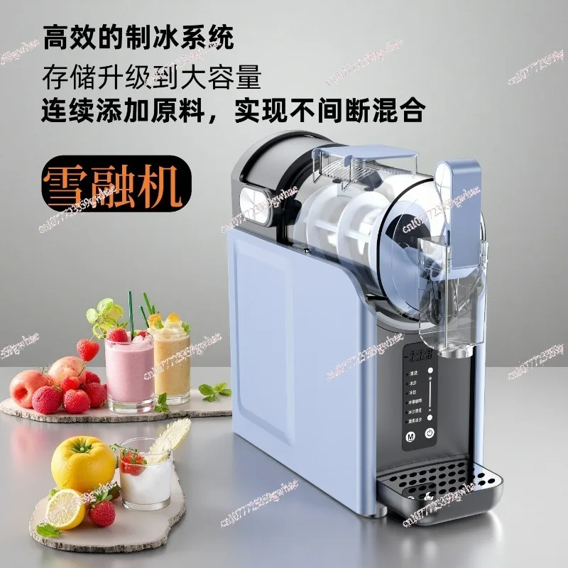 Новая многофункциональная льдокрошилка, компактная машина для приготовления смузи, полностью автоматическая настольная модель с большой вместимостью. Товар в наличии.
Новая многофункциональная льдокрошилка, компактная машина для приготовления смузи, полностью автоматическая настольная модель с большой вместимостью. Товар в наличии.