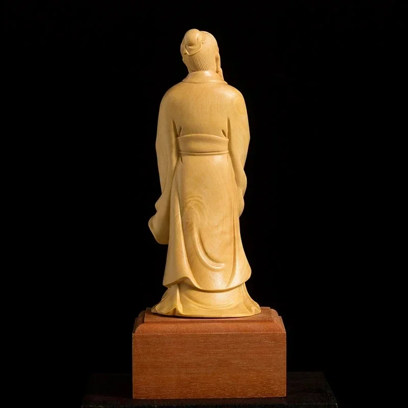 19cm Zhuangzi Sculpture Zhuangzi Wooden Statue Chinese Historical Figures Hand Carved Solid Wood Small Ornament Male Gift
19cm Zhuangzi Sculpture Zhuangzi Wooden Statue Chinese Historical Figures Hand Carved Solid Wood Small Ornament Male Gift
