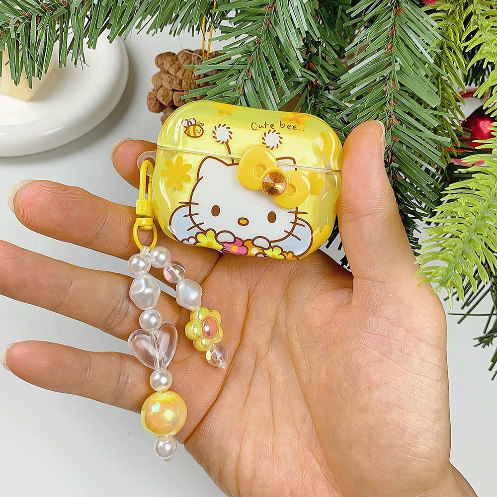 Cute Cartoon Sanrio Hello Kitty Earphone Protective Case for AirPods 1 2 3 Pro AirPods 4 and Pro2 Convenient To Carry
Cute Cartoon Sanrio Hello Kitty Earphone Protective Case for AirPods 1 2 3 Pro AirPods 4 and Pro2 Convenient To Carry