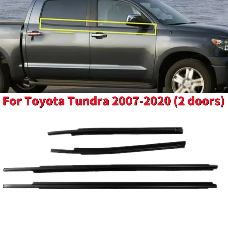 Уплотнительная лента для молдинга окна автомобиля для Toyota Tundra 2007-2020 (2 двери)
Уплотнительная лента для молдинга окна автомобиля для Toyota Tundra 2007-2020 (2 двери)