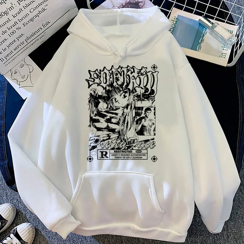 Y2k Male Anime Sweatshirts Clothes Loose Versatile Casual Pocket Mens Fashion Hoodies Harajuku Tops Comfortable Autumn Winter 
Y2k Male Anime Sweatshirts Clothes Loose Versatile Casual Pocket Mens Fashion Hoodies Harajuku Tops Comfortable Autumn Winter