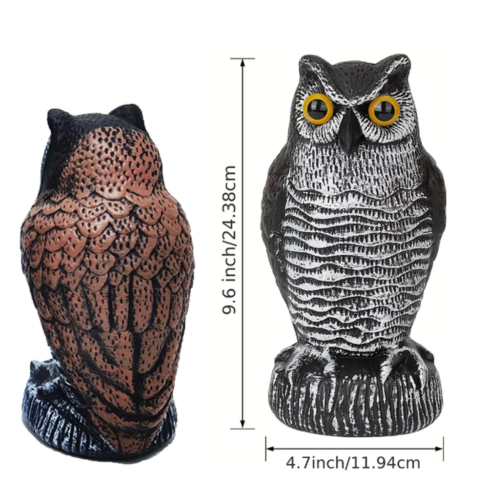 Owl Decoy Plastic Owl To Scare Birds Away Scarecrow Fake Owl Outdoor Garden Decoration Owl Decoy to Scare Birds Way Waterproof
Owl Decoy Plastic Owl To Scare Birds Away Scarecrow Fake Owl Outdoor Garden Decoration Owl Decoy to Scare Birds Way Waterproof