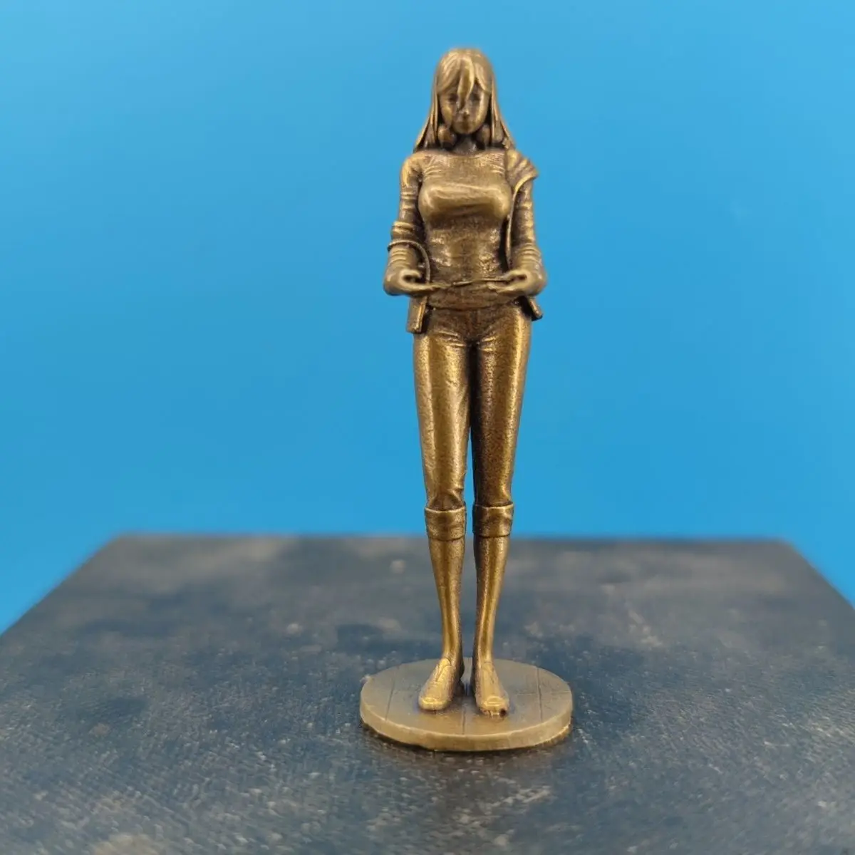 Mini Brass Succubus Figurine - Innocent Anime Girl Statue, Desktop Decor Collection Gift, Tabletop Miniature Landscape Model
Mini Brass Succubus Figurine - Innocent Anime Girl Statue, Desktop Decor Collection Gift, Tabletop Miniature Landscape Model