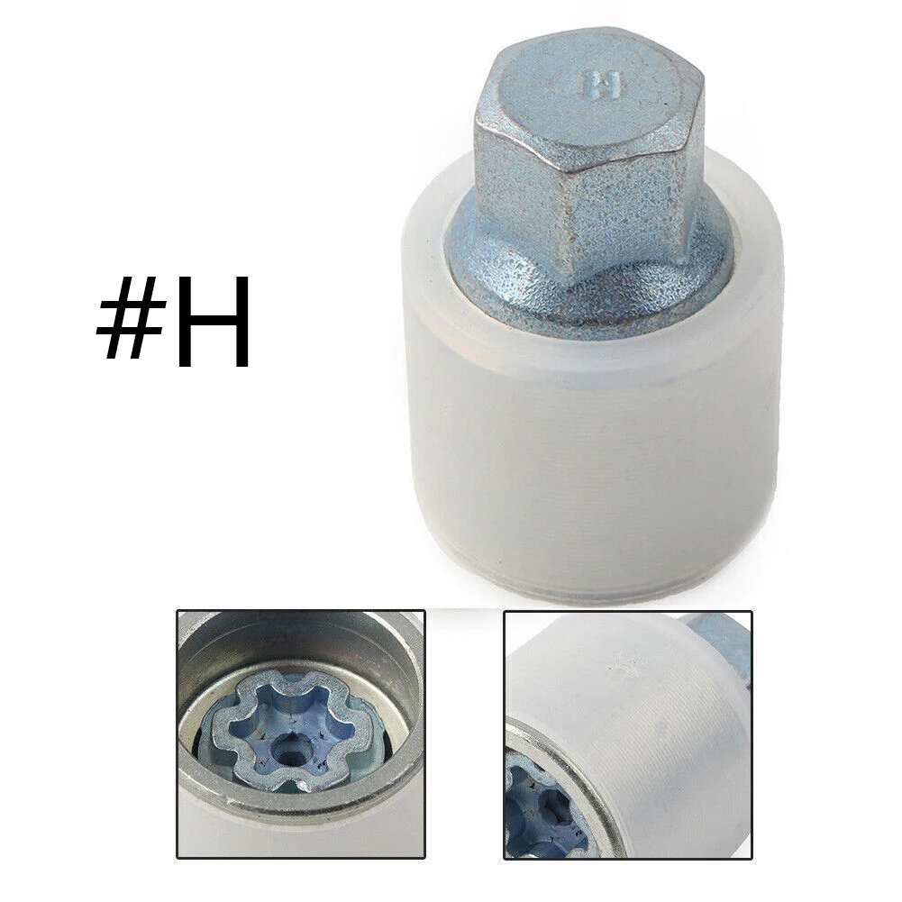 Tire Wheel Lock Anti-Theft Screw Lug Nut Bolt Removal Key Socket “H" Model Chrome-molybdenum Steel Wheel Nut Key
Tire Wheel Lock Anti-Theft Screw Lug Nut Bolt Removal Key Socket “H" Model Chrome-molybdenum Steel Wheel Nut Key