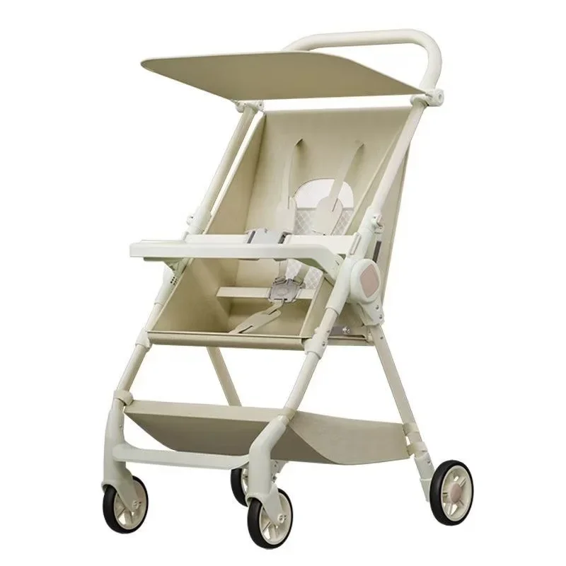 Lightweight stroller portable travel pocket cart one-click folding seat can lie down walking baby trolley 
Lightweight stroller portable travel pocket cart one-click folding seat can lie down walking baby trolley