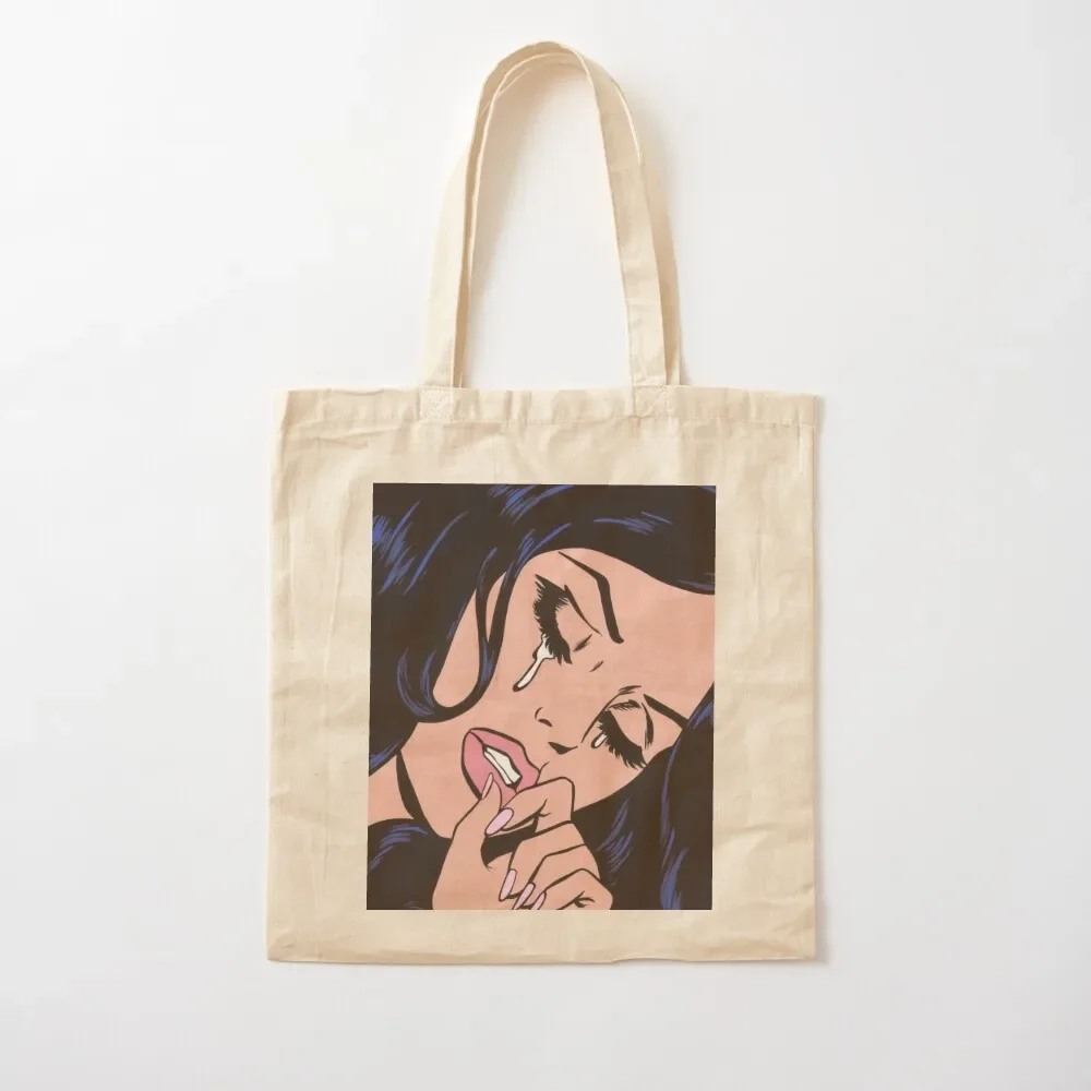 Black Hair Crying Comic Girl Tote Bag Women bags canvas tote Cloth bags large tote
Black Hair Crying Comic Girl Tote Bag Women bags canvas tote Cloth bags large tote