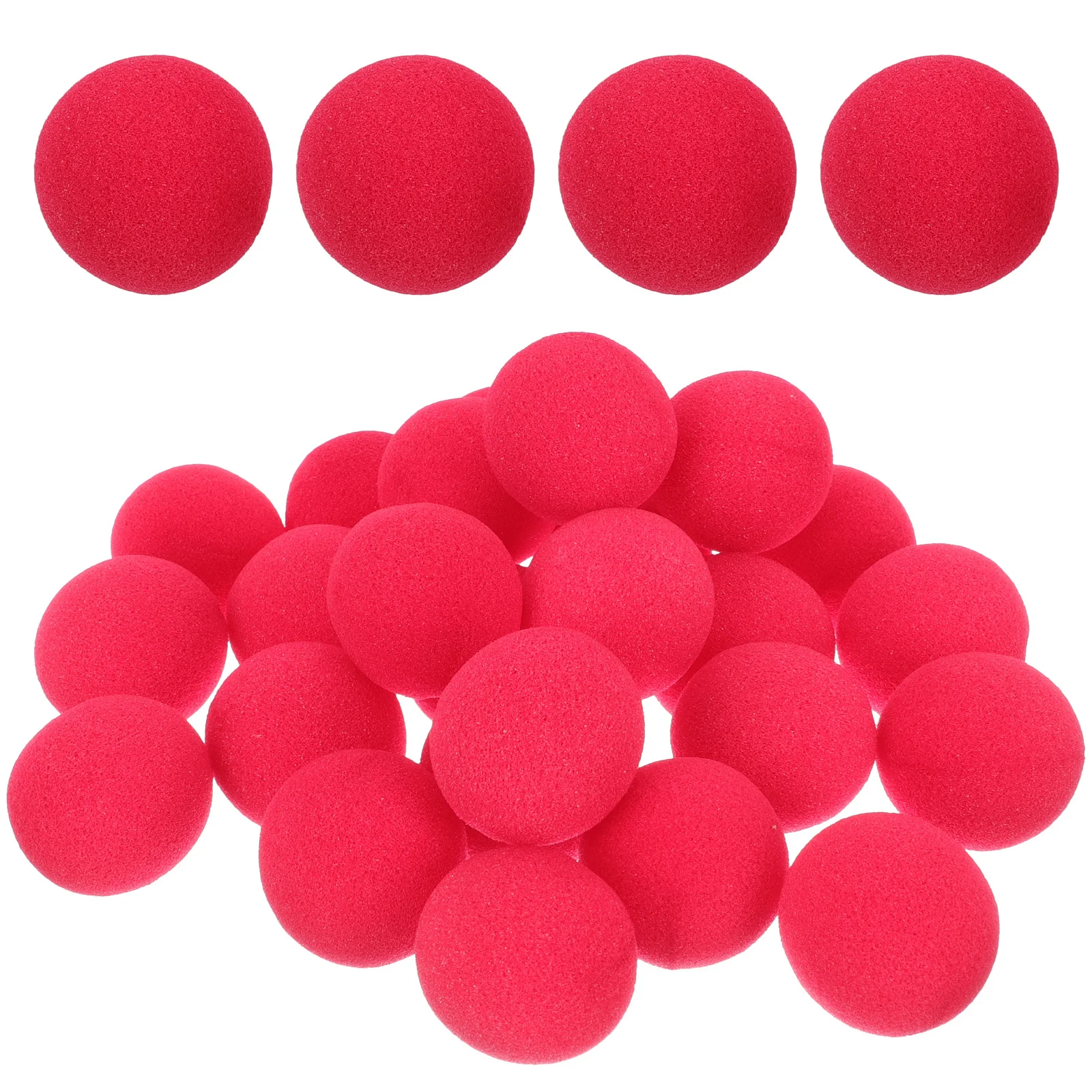 50Pcs Red Clown Nose Sponge Ball for Halloween Party Cosplay Fancy Dress Carnival Costume Accessory Joke Gift Prop
50Pcs Red Clown Nose Sponge Ball for Halloween Party Cosplay Fancy Dress Carnival Costume Accessory Joke Gift Prop