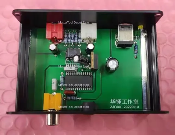 TDA1543 reference 47labs decoder DAC finished machine
TDA1543 reference 47labs decoder DAC finished machine