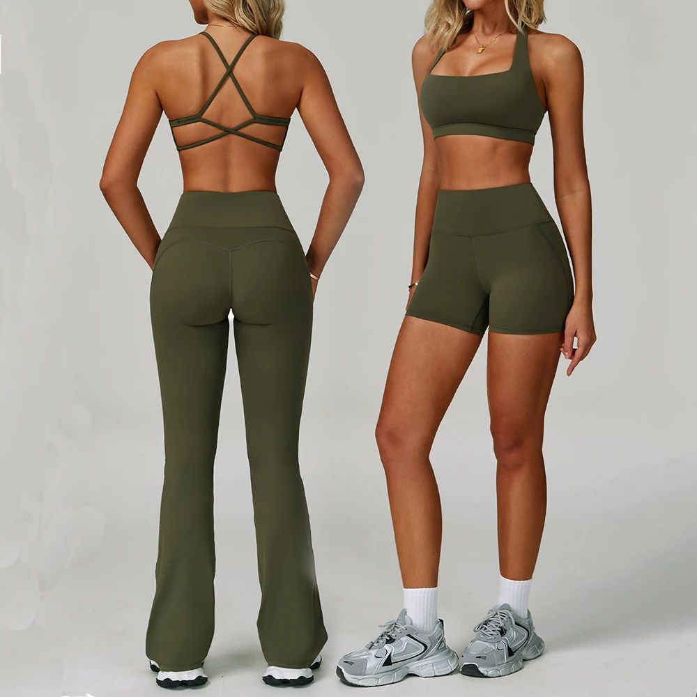 Yoga Set Women's Sportswear Yoga Suit Sports Top High Waist Leggings Two Piece Workout Clothes Fitness Gym Sets Athletic Wear
Yoga Set Women's Sportswear Yoga Suit Sports Top High Waist Leggings Two Piece Workout Clothes Fitness Gym Sets Athletic Wear
