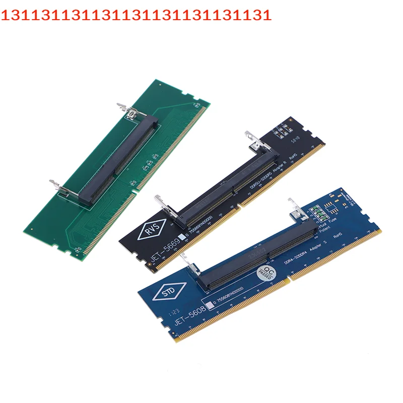 Memory RAM Card Converter DDR3 DDR4 DDR5 SO-DIMM Laptop Adapter to Desktop Connector