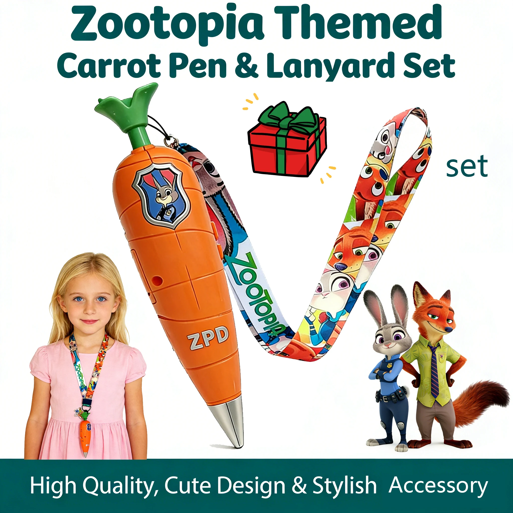 Набор шнурков для карандашей Disney Zootopia 2 с ремешком на шею и дизайном морковки. | 60-секундная мини-запись | Нейтральная ручка 2-в-1 для подарков студентам
Набор шнурков для карандашей Disney Zootopia 2 с ремешком на шею и дизайном морковки. | 60-секундная мини-запись | Нейтральная ручка 2-в-1 для подарков студентам