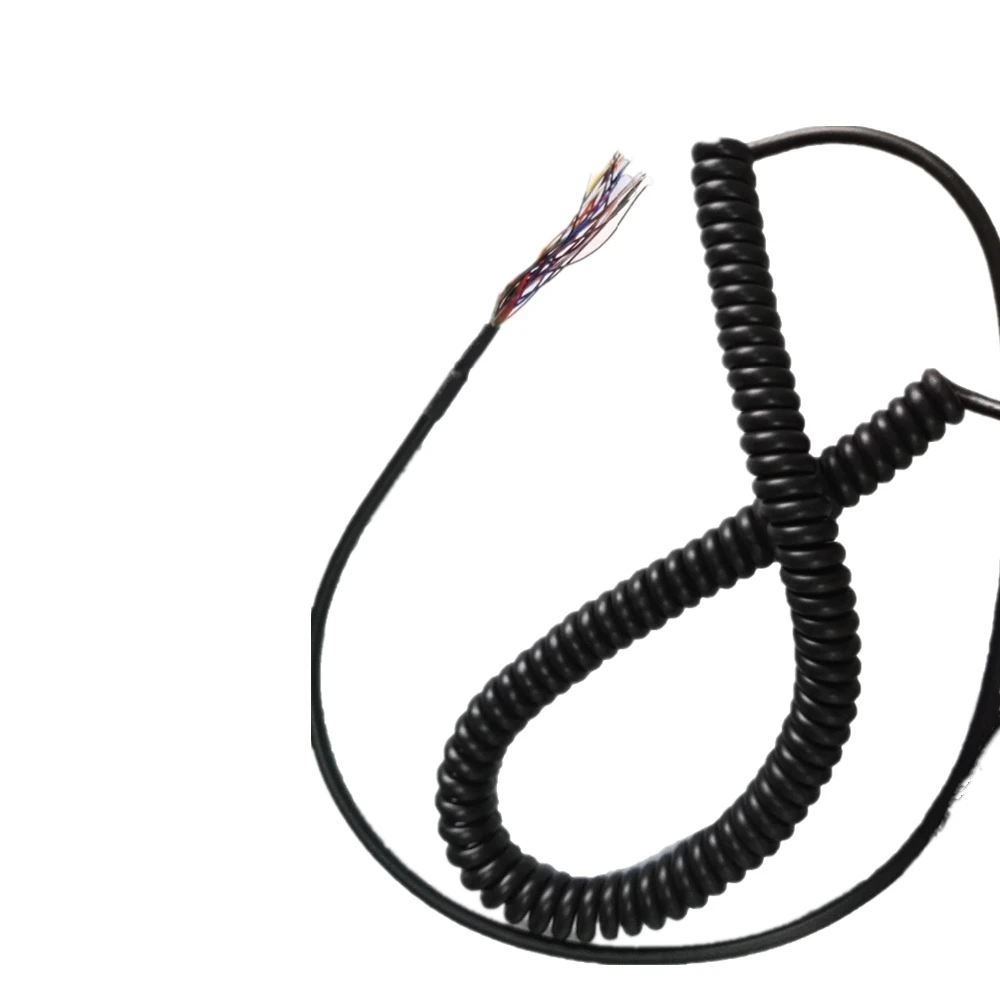 MPG Spring Spiral Cable for CNC Hand-wheel 3/5/7/10/15m Meters 12/16/19/21/26 Cores
MPG Spring Spiral Cable for CNC Hand-wheel 3/5/7/10/15m Meters 12/16/19/21/26 Cores
