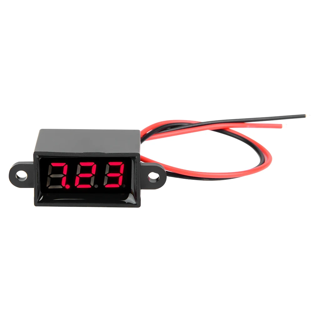 0.28inch Digital Voltmeter Two-Wire DC 3.0-30V Waterproof LED Digital Test Meter Multimeter
0.28inch Digital Voltmeter Two-Wire DC 3.0-30V Waterproof LED Digital Test Meter Multimeter