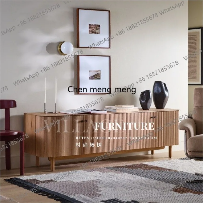 Modern fashion solid wood furniture neoclassical oak TV cabinet minimalist sideboard media console
Modern fashion solid wood furniture neoclassical oak TV cabinet minimalist sideboard media console