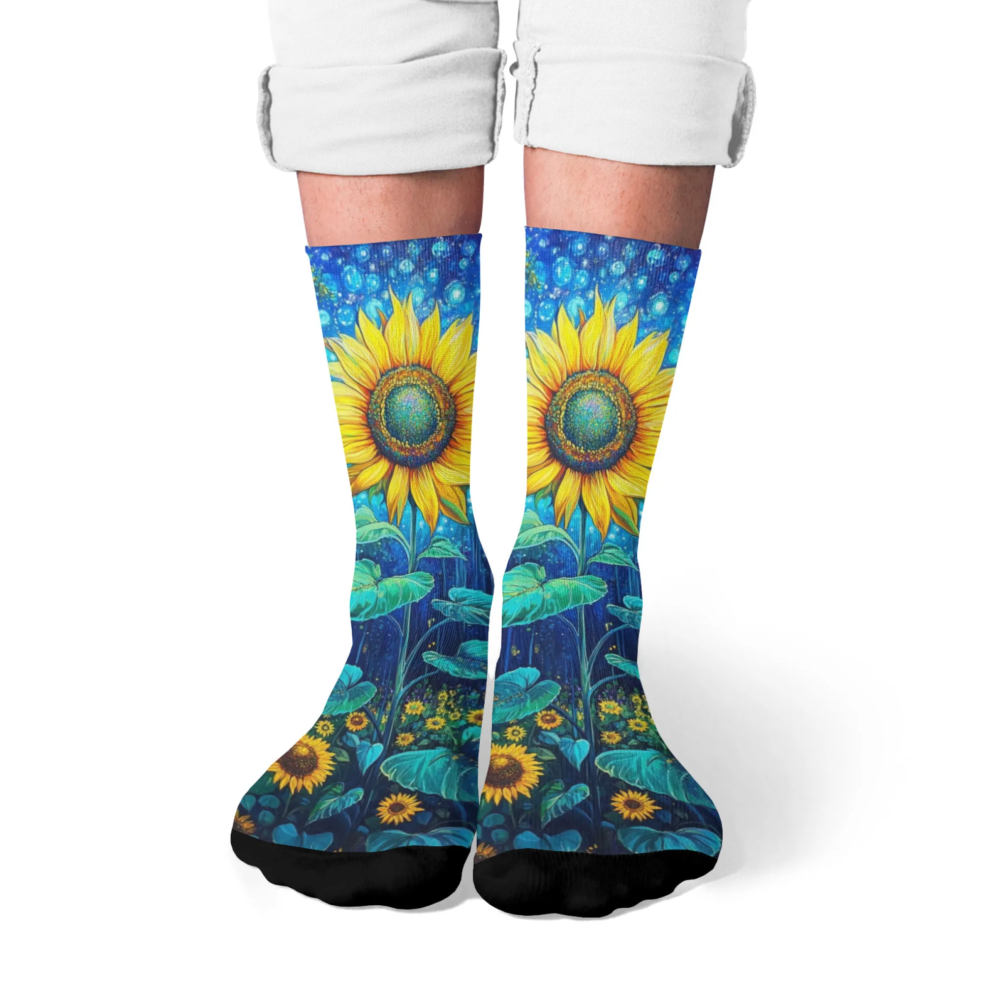 Картина на тему подсолнечника в мечтательном стиле, новинка, забавные мужские носки, повседневные носки в стиле Харадзюку в стиле ретро, счастливый подарок
Картина на тему подсолнечника в мечтательном стиле, новинка, забавные мужские носки, повседневные носки в стиле Харадзюку в стиле ретро, счастливый подарок
