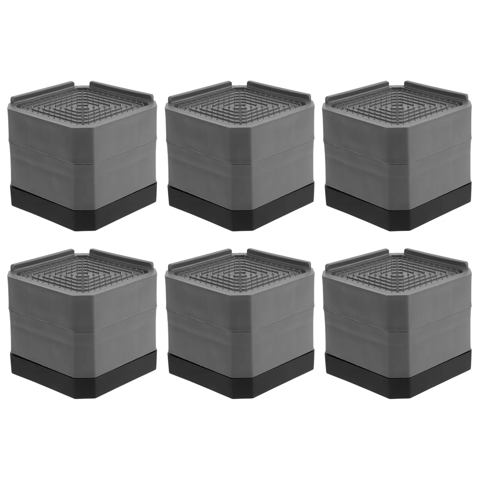 6Pcs Anti-Slip Quiet Mat Heavy Duty Plastic Furniture Lifters Shock Absorbing for Washer Dryer Vibration Dampening Cabinet Bed
6Pcs Anti-Slip Quiet Mat Heavy Duty Plastic Furniture Lifters Shock Absorbing for Washer Dryer Vibration Dampening Cabinet Bed
