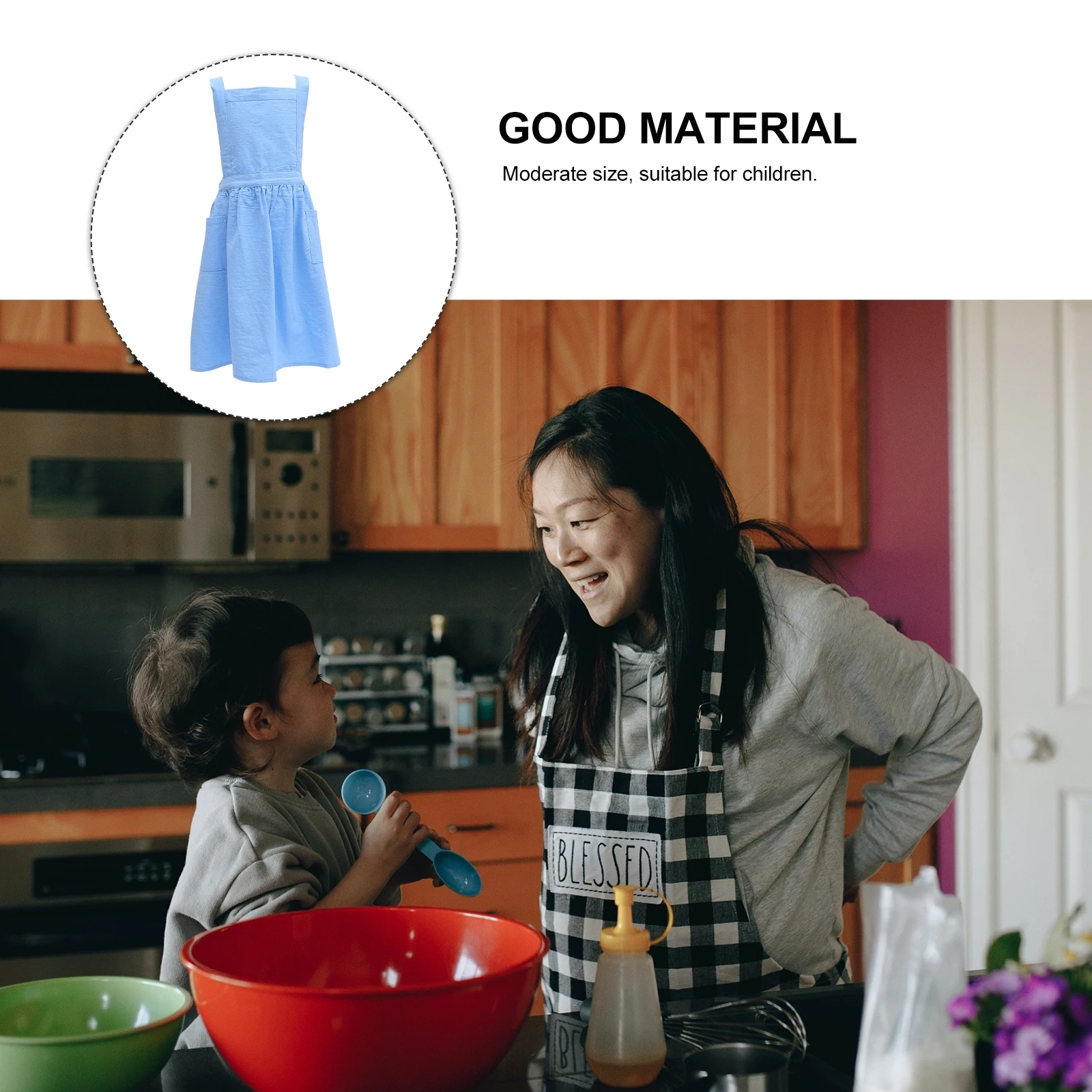 Apron s Art Painting Child Cotton Linen Korean Version with Pocket Cooking Clothing Accessory Baking Comfortable
Apron s Art Painting Child Cotton Linen Korean Version with Pocket Cooking Clothing Accessory Baking Comfortable